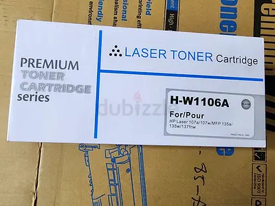 New Compatible Laser Toner Cartridge H-W1106A also known as 106A  for HP LaserJet premium toner