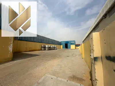 open yard + small warehouse for rent in Industrial 18 - Main Street