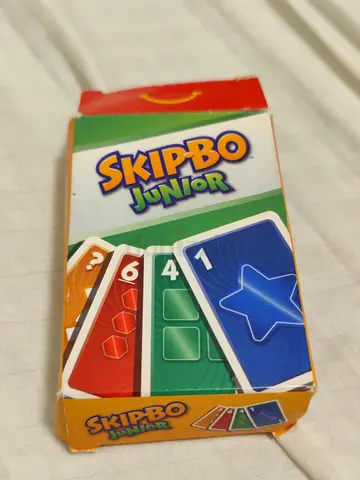 Skip-Bo Junior Card Game From McDonalds - Complete Set