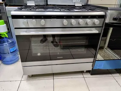 Siemens latest model 5 burner full gass with fan digital timer 90x60 cooking range full heavy duety