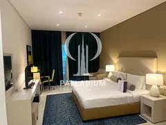 Furnished Studio I with balcony | Pool view