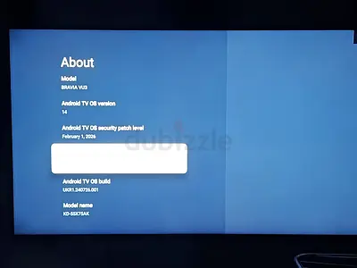 Sony Bravia 55 Inch 4K Smart Android TV KD-55X75AK