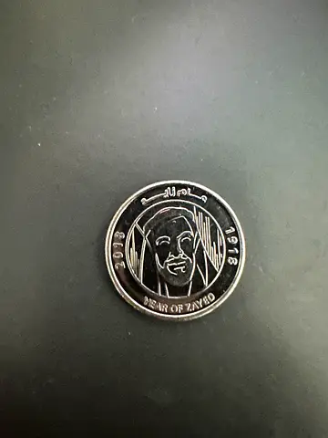 2018 Year of Zayed Coin