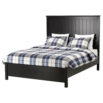 IKEA queen size bed frame with mattress