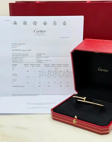 Original Cartier Juste Un Clou Bracelet Size 18