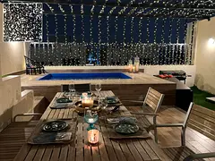 FULLY FURNISHED 5 MASTER BEDROOM VILLA AVILABLE FOR RENT and terrace with swimming pool 🏊‍♀