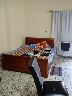Hall with Washroom for rent fully furnished Individual fridge ,gas stove ,Washroom and balcony