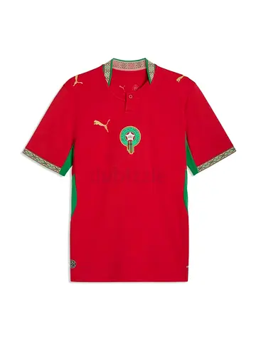 Morocco National Team Home Football Jersey - Red