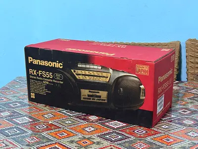 Panasonic-RX FS55 -Stereo radio cassette recorder- Made in Japan