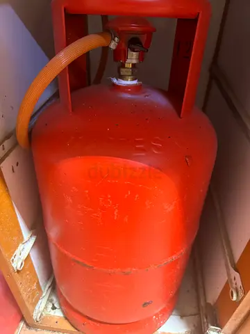 LPG Gas Cylinder almost full with stove  Good Condition