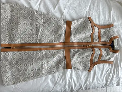 Louis Vuitton “Since 1854” Zip-Up Dress