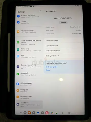 Samsung Galaxy Tab S9 FE+  — Excellent Working Condition, With Case and S Pen