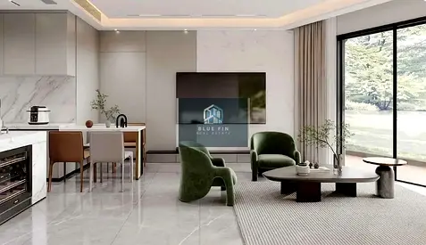 Furnished 1BR Apartment | Forest City Tower 2 | Garden & Skyline Views