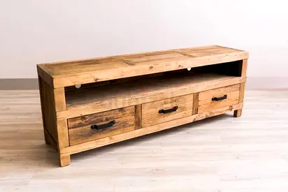 FULL WOODEN TV TABLE