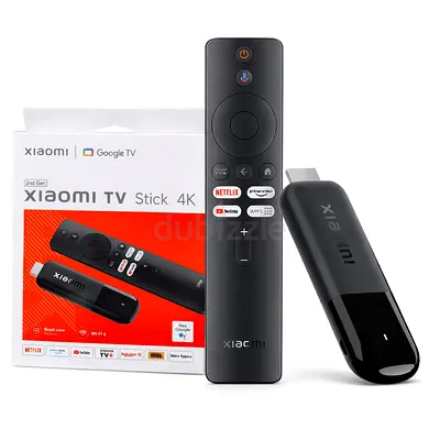 Xiaomi TV Stick 4K 2nd Gen Streaming Device with Google TV, Voice Remote Control, Dolby Atmos Audio