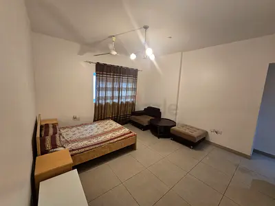 Specious bid master room with attach bath in family building for couple or single executive al nahda