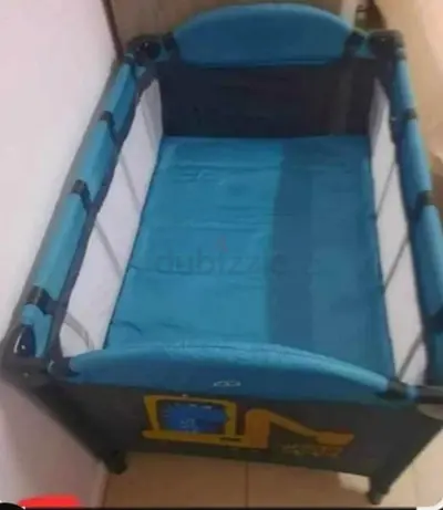 Lightweight Portable Playpen / Travel Crib - Blue