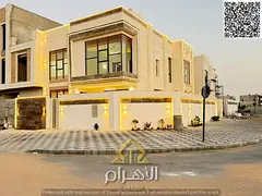 Lowest down payment in Ajman | Own a luxury villa in Al Helio 2, Ajman | 5 master bedrooms (G+2) | A