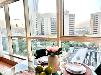 Summer Offer | Ocean View Studio in Royal Oceanic, Dubai Marina | Newly Furnished