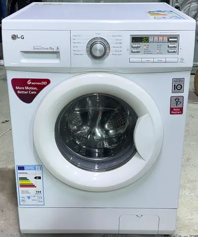 8kg LG inverter direct Drive Washing machine new model good condition perfect working fully automati