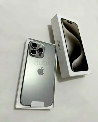 Apple iPhone 15 pro max 256gb natural titanium