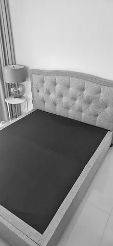 King size bed with storage