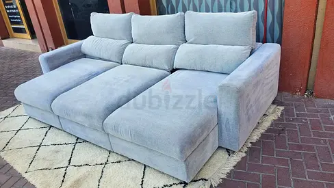 Ikea eskilstuna L shape sofa under storage