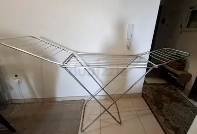 Heavy aluminium cloth drying rack. Plz chk details and pics