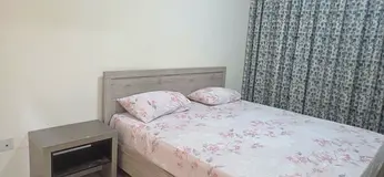Bedroom with attached bath