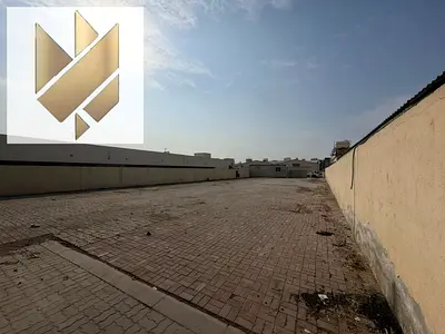 Special offer for rent: an industrial yard in Al Sajaa with a large area and complete facilities