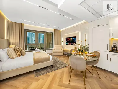 No Commission ! Free Bills ! Kensington - Chic Studio 5 min to Dubai Mall
