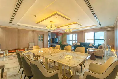 Luxury 4BR + Maid | Fully Furnished | Palm View | Elite Residence Dubai Marina