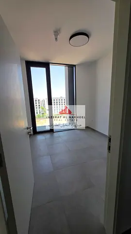 Two-bedroom apartment with a living room for rent in Al-Jada, building model 7