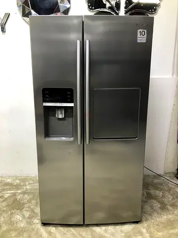 Samsung side-by-side refrigerator