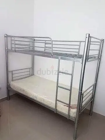 Used Metal Bunk Bed Frame Available For Sale