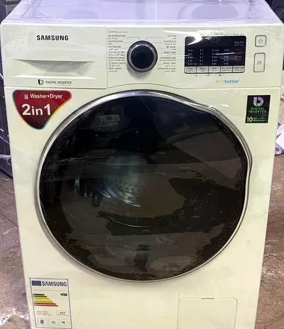 2025 Samsung 7Kg Washer / 5Kg Dryer FREE DELIVERY 2in1 Inverter Front Load Washer Dryer For Sale