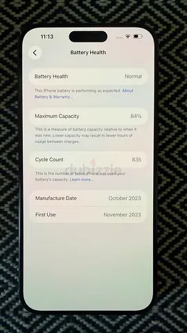 iPhone 15 Pro Max - 512gb - 84% Battery Health, Good Condition