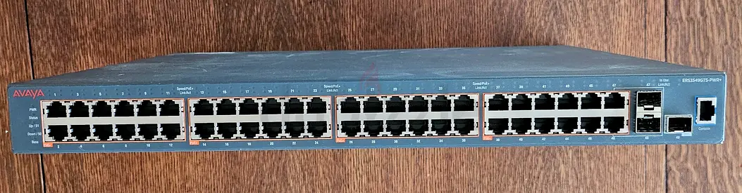 48-Port Cisco Gigabit Ethernet Switch (Managed) - Used