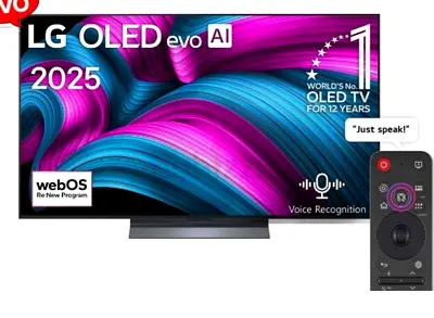 LG 2025 OLED evo  c5AI Smart TV with Remote - Excellent Condition