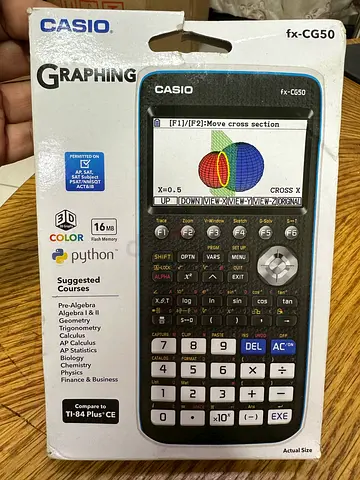 Casio fx-CG50 Graphing Calculator (boxed, unused)