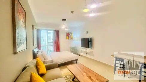 High-Floor Studio | Furnished | Marina & City View