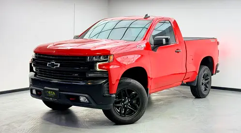 2021 Chevrolet Silverado LT Trail Boss, 1 Year Unlimited Km Warranty, Full Service History, GCC