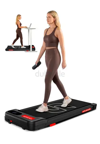 Compact Under-Desk Walking Treadmill — Foldable Home Fitness Walker