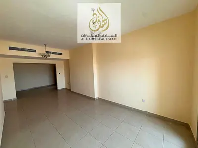 Al Rashidiya 3, next to Grand Mall, directly on Sheikh Khalifa Street, with free air conditioning.