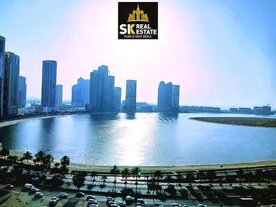 🌊 Chiller Free Sea View 3BHK Apartment | With Maid Room & Wardrobes | Free Gym & Swimming Pool | Near Corniche & Dubai Exit