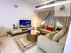 Sharjah - New Muwaileh - Super Deluxe 2-bedroom apartment with a spacious living room, fully equippe