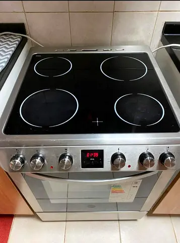 Hoover latest model electric ceramic 4 hobs stove oven fan cooking range 60x60 freestanding.kim