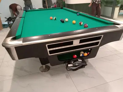 9 feet Marbal slate top,Return ball professional pool Billiards table is for sale