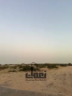 Corner Residential Plot for Sale in Masfout Area 3, Ajman | G+1 Permit