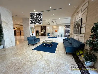Freehold ownership in the most prestigious towers in Ajman, with hotel entrance and services, oppos